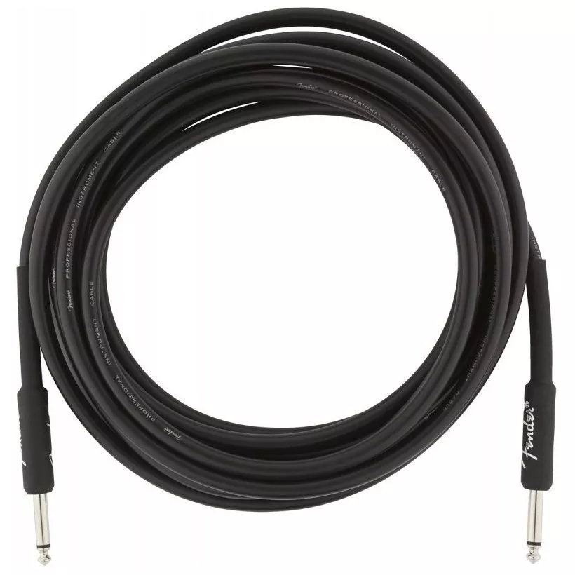 Fender CABLE PROFESSIONAL SERIES 15' BLACK Fender CABLE PROFESSIONAL SERIES 15' BLACK