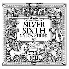 Ernie Ball P01536 Palla Nylon Silver 6