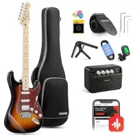 Donner Music DST-152 Electric Guitar Kit Sunburst
