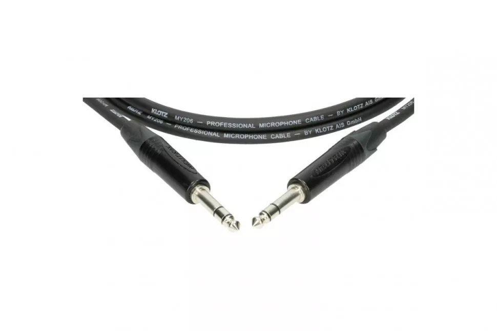 Klotz B-4PP1 BALANCED PATCHCORD SILVER JACK 5 M