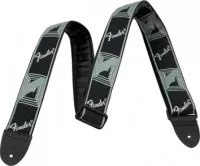 Fender STRAP BLACK LT GREY DK  GREY MONO