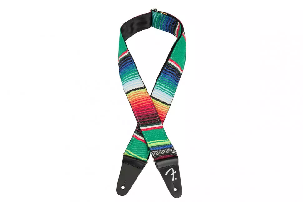 Fender 2" SERAPE STRAP GREEN MULTI