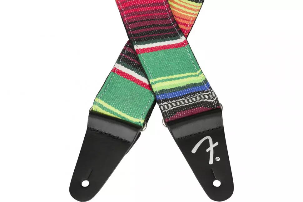 Fender 2" SERAPE STRAP GREEN MULTI