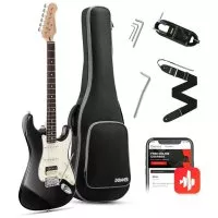 Donner Music DST-400 Electric Guitar Black