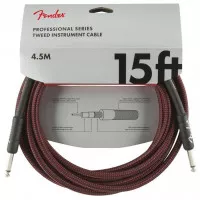 Fender CABLE PROFESSIONAL SERIES 15' RED TWEED