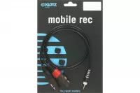 Klotz AY8 Y-CABLE STEREO MINI JACK - 2xXLR FEMALE BLACK 3 M