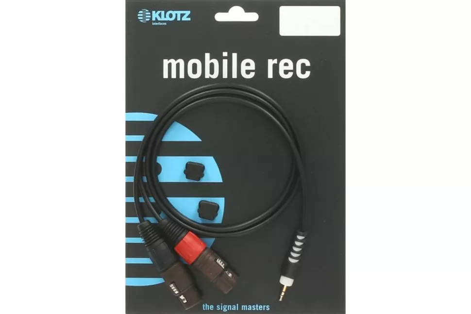 Klotz AY8 Y-CABLE STEREO MINI JACK - 2xXLR FEMALE BLACK 3 M