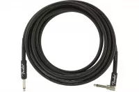 Fender CABLE PROFESSIONAL SERIES 18.6' ANGLED BLACK