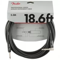 Fender CABLE PROFESSIONAL SERIES 18.6' ANGLED BLACK