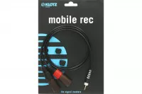 Klotz AY9 Y-CABLE STEREO MINI JACK - 2xXLR MALE BLACK 1 M