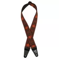 Fender Strap 2&quot; Pasadena Woven Orange Snowflake