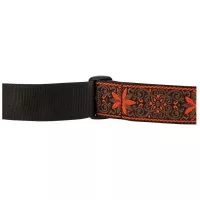 Fender Strap 2&quot; Pasadena Woven Orange Snowflake