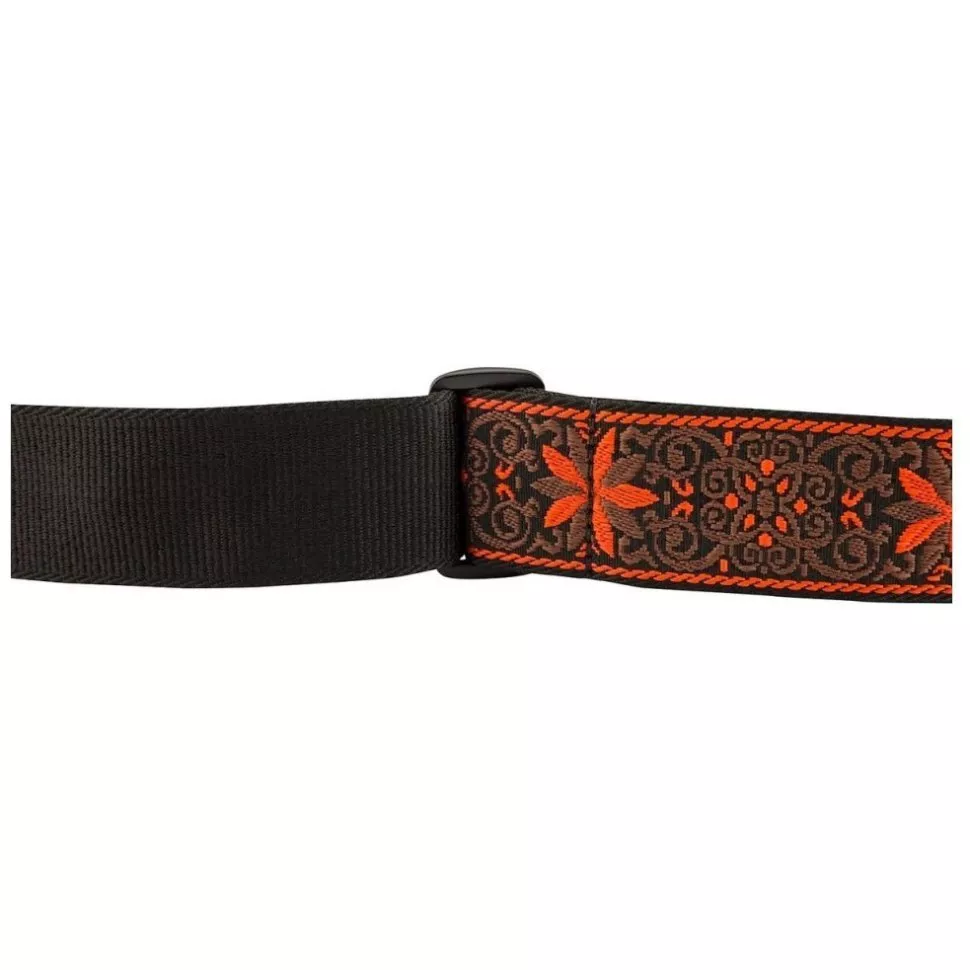 Fender Strap 2" Pasadena Woven Orange Snowflake Fender Strap 2" Pasadena Woven Orange Snowflake