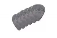 Graph Tech PQP-0068-G6 TUSQ Standard Pick .68mm Gray (Deep) 6 Pack