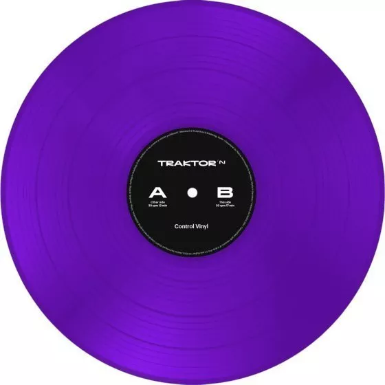Native Instruments Traktor Control Vinyl Purple
