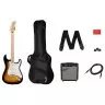 Squier by Fender SONIC STRATOCASTER PACK MN 2-COLOR SUNBURST
