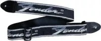 Fender WOVEN RUNNING LOGO BLACK SIL