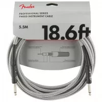 Fender CABLE PROFESSIONAL SERIES 18.6' WHITE TWEED