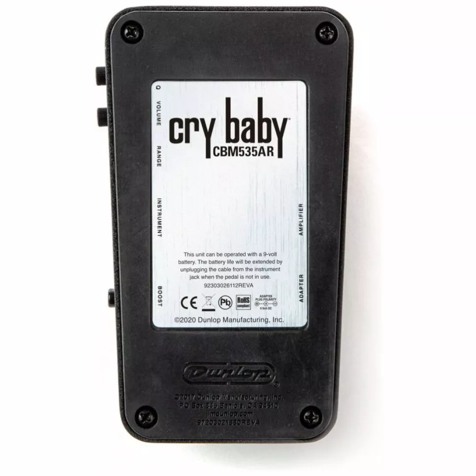 Dunlop CRYBABY Q MINI 535Q AUTO-RETURN WAH