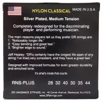 DR STRINGS CLASSICAL NYLON MEDIUM TENSION