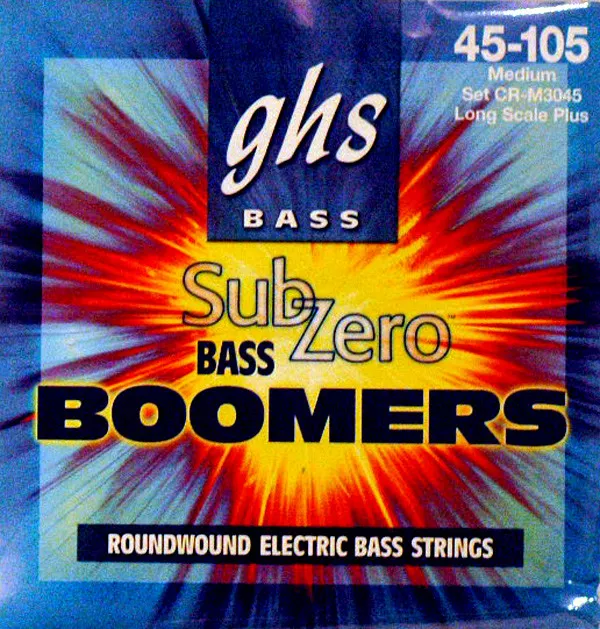 GHS Strings CR-M3045 SUB-ZERO BOOMERS GHS Strings CR-M3045 SUB-ZERO BOOMERS