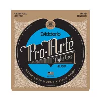 D'Addario EJ50 Black Nylon Pro-Arte Hard (28-44)