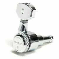 Graph Tech PRL-9721-C0 Staggered Electric Locking 6 In-line Chrome 2 Pin
