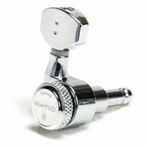 Graph Tech PRL-9721-C0 Staggered Electric Locking 6 In-line Chrome 2 Pin