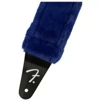 Fender Strap 2&quot; Poodle Plush Strap Blue