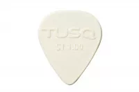 Graph Tech PQP-0100-W6 TUSQ Standard Pick 1mm White (Bright) - 6 Pack