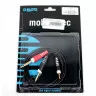Klotz AY5 Y-CABLE STEREO MINI JACK - 2xJACK MONO BLACK 1 M