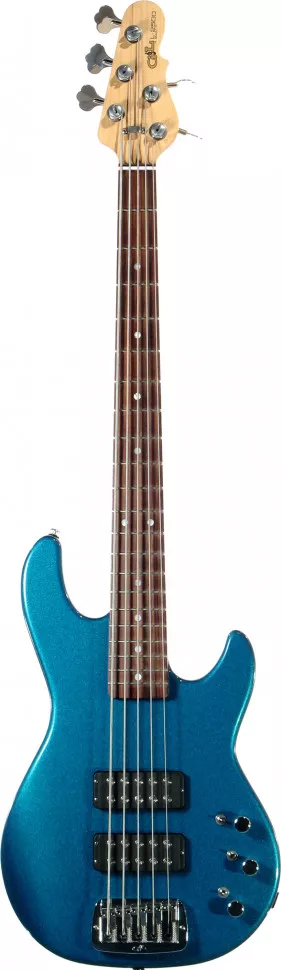 G&L L2500 FIVE STRINGS (Emerald Blue. Rosewood)