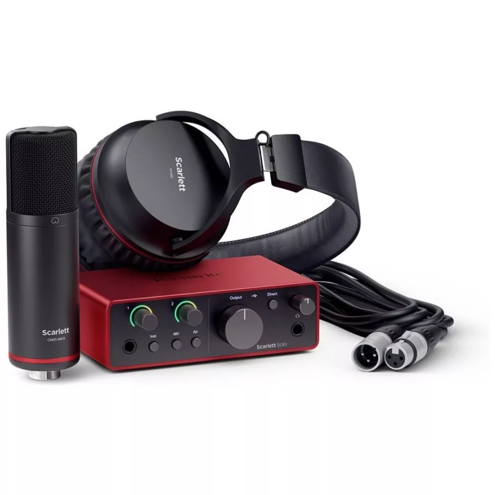 Focusrite Scarlett Solo Studio 4th Gen