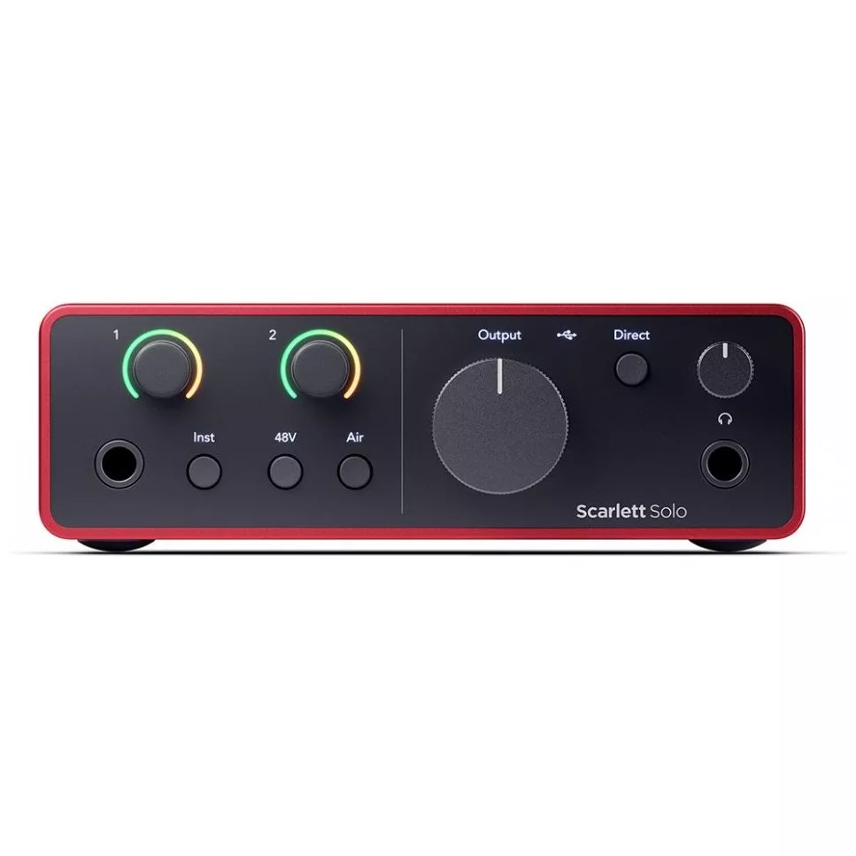 Focusrite Scarlett Solo Studio 4th Gen