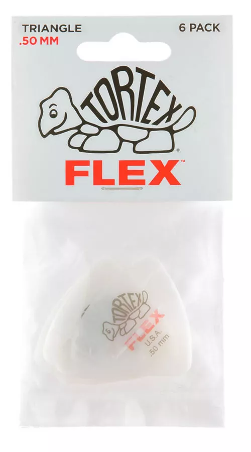 Dunlop 456P.50 TORTEX FLEX TRIANGLE PLAYER'S PACK 0.50 Dunlop 456P.50 TORTEX FLEX TRIANGLE PLAYER'S PACK 0.50