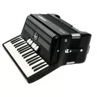Hohner Bravo III 72 Black A16622 SilentKey