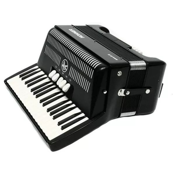 Hohner Bravo III 72 Black A16622 SilentKey