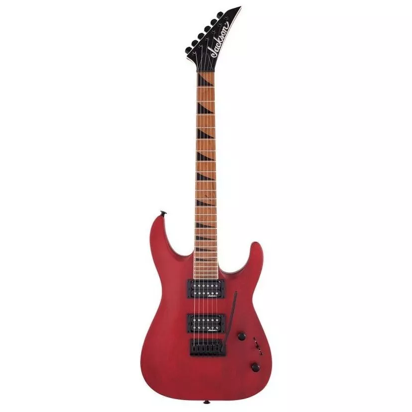 Jackson Js24 Dkam Dinky Arch Top Red Satin