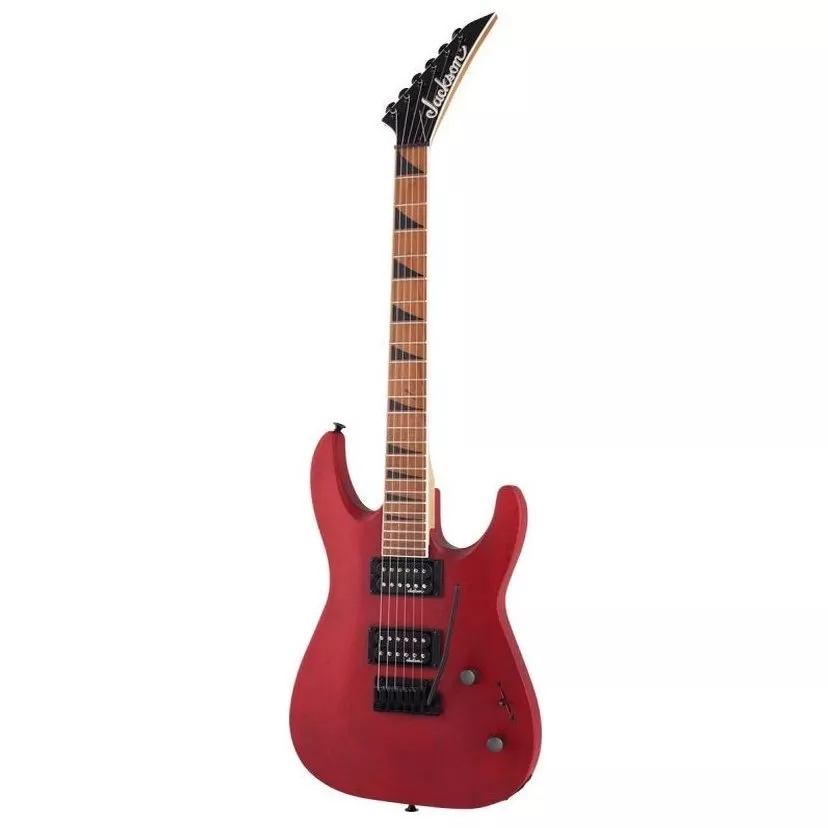 Jackson Js24 Dkam Dinky Arch Top Red Satin