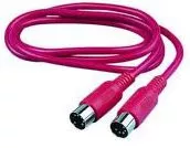 Reloop MIDI cable  1.5 m red