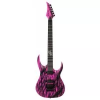 Solar Guitars A2.6FRPN CANIBALISMO PINK NEON MATTE