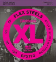 D'Addario EFX170 XL FlexSteels Bass Light (45-100)