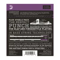 D'Addario EFX170 XL FlexSteels Bass Light (45-100)