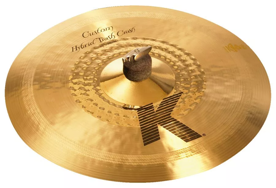 Zildjian 15" K CUSTOM HYBRID TRASH CRASH Zildjian 15" K CUSTOM HYBRID TRASH CRASH
