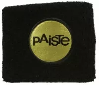 Paiste Wristband Black/Gold Paiste Wristband Black/Gold
