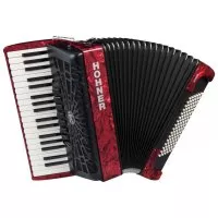 Hohner Bravo III 96 Red A16732 SilentKey