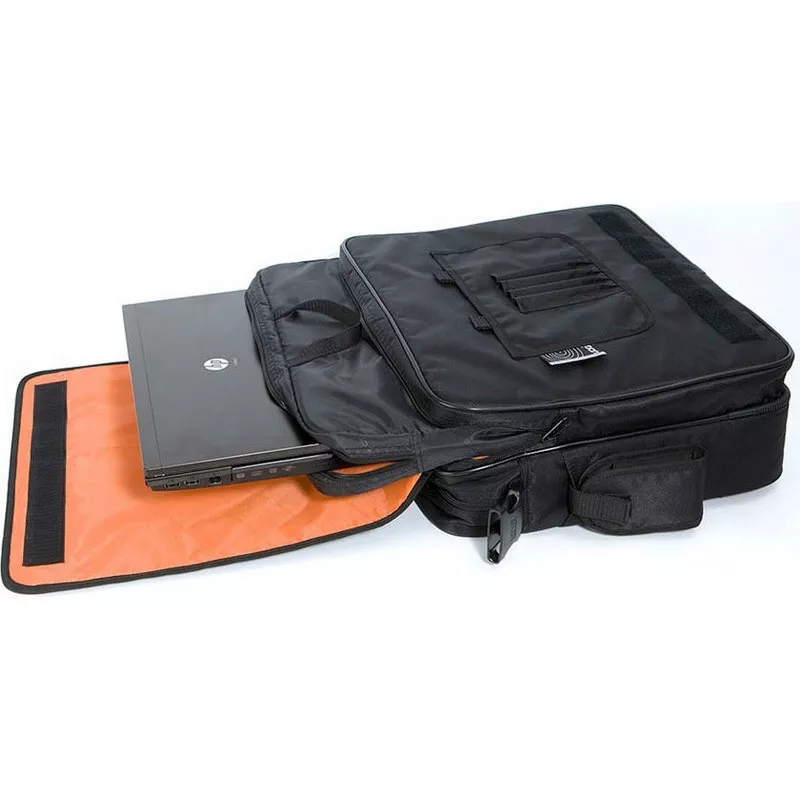 UDG Ultimate CourierBag DeLuxe 17" Black/Orange inside