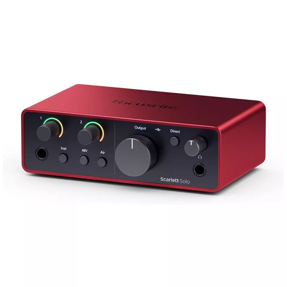 Focusrite Scarlett Solo 4th Gen