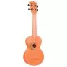 Kala Waterman Fluorescent Orange Soprano Ukulele