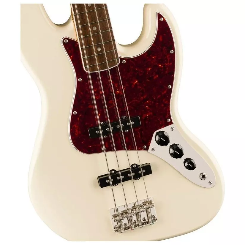 Fender Limited Edition Classic Vibe Mid-'60s Jazz Bass Olympic White